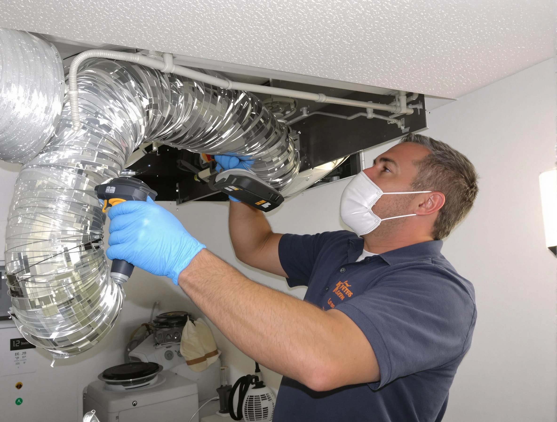 Kimberly Dryer Vent Cleaning professional performing thorough residential dryer vent cleaning in Kimberly