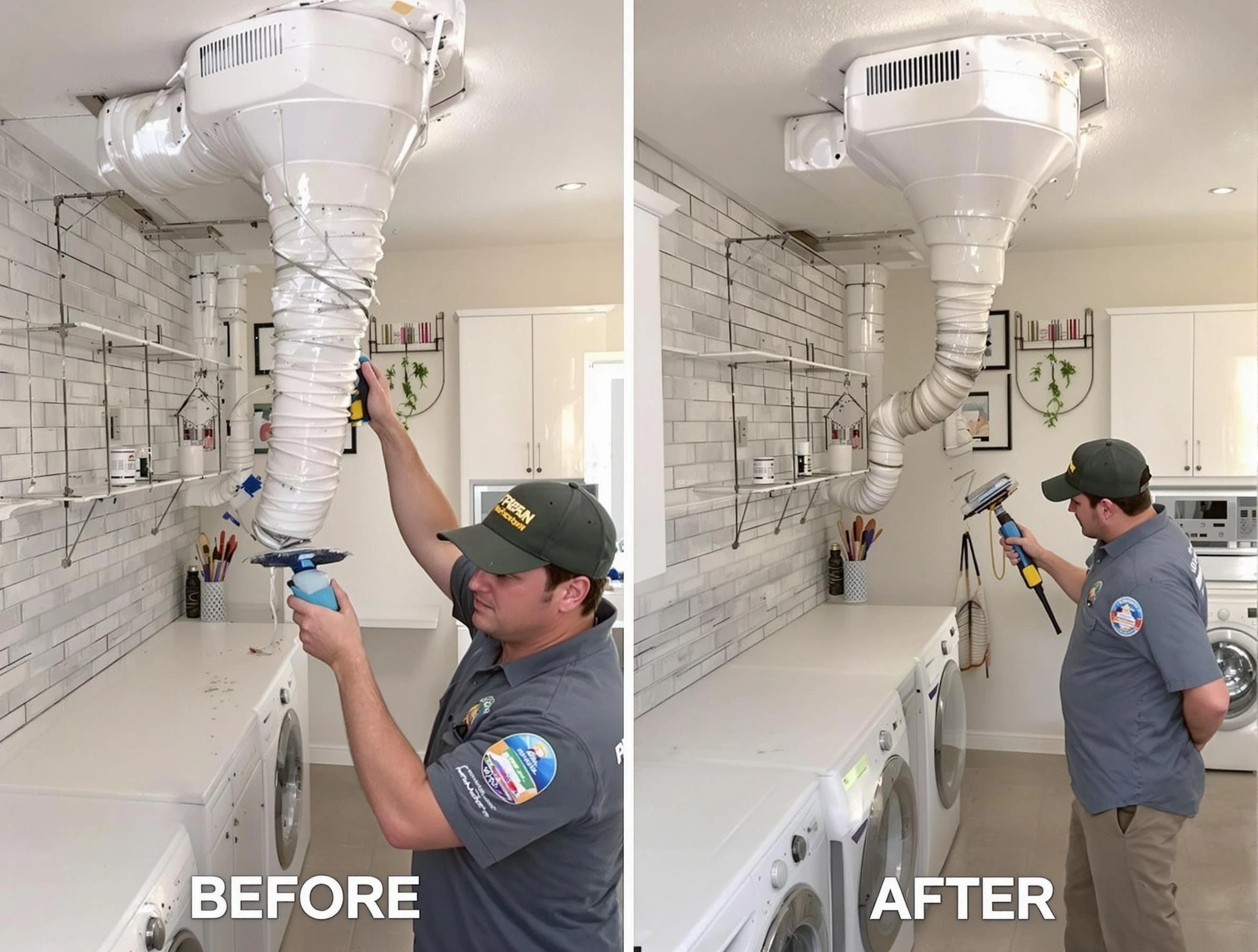 Professional dryer exhaust vent cleaning by Kimberly Dryer Vent Cleaning in Kimberly